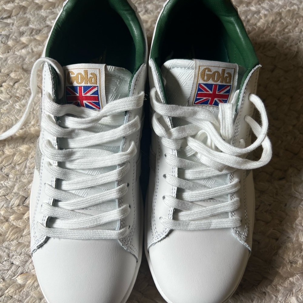 Men’s NIB Gola White Rally Sneakers
